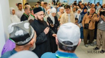 Муфтий проводил первую группу паломников из Татарстана в хадж