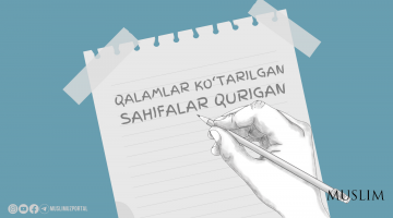 Қаламлар кўтарилди, саҳифалар қуриди