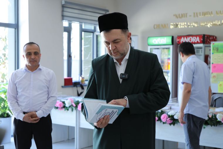 Бош имом “Хадичаи кубро” мадрасасида бўлди 