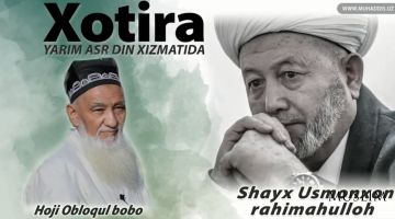 Hotira: Kamtarlikda komron edilar