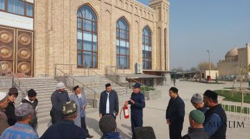 Состояние пожарной безопасности было проверено в мечетях Наманганской области
