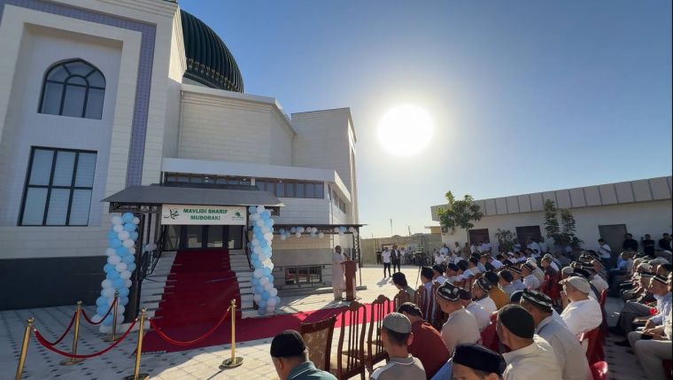 Xorazmda “Sulton Sanjar Moziy” masjidi foydalanishga topshirildi (foto+)