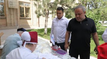 Диний идора ходимлари беғараз донорлик акциясида фаол иштирок этди