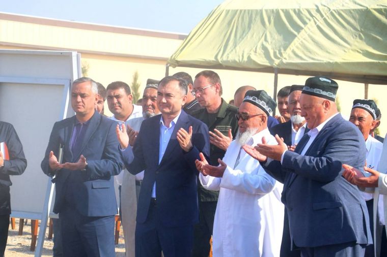 Qamashida “Yangi O‘zbekiston” massivi qurilishiga start berildi