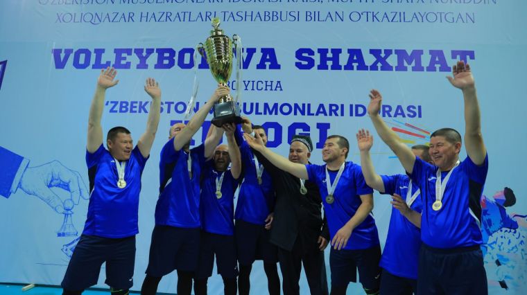 “Ўзбекистон мусулмонлари идораси кубоги” волейбол мусобақаси ғолиби — Қашқадарё жамоаси!