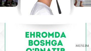 Ehromda boshga o'rnatib olinadigan soyabondan foydalanish joizmi ?