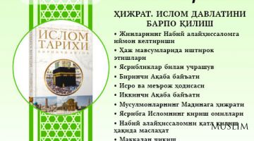 Islom tarixi: HIJRAT. ISLOM DAVLATINI BARPO QILISH