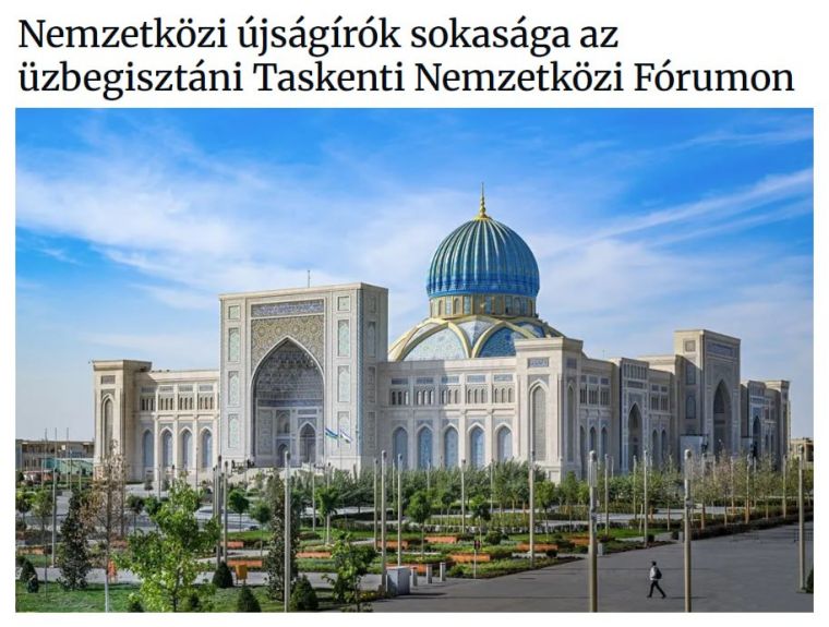 “Daily News Hungary”: Тошкент медиафоруми ислом цивилизациясини тарғиб этишда янги имкониятлар тақдим этди