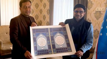 «Nasyrul Quran» маркази делегацияси “Вақф” фондида