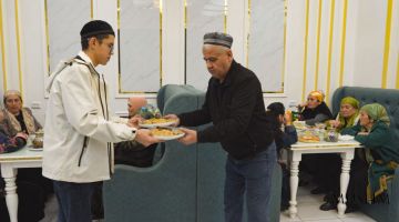 Ифторлик дастурхони ёзилиб, қалбларга қувонч улашилди