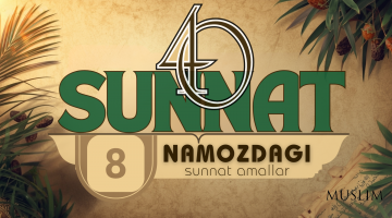 Namozdagi sunnat amallar