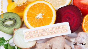 Qish mavsumida immunitetni qanday mustahkamlash kerak?