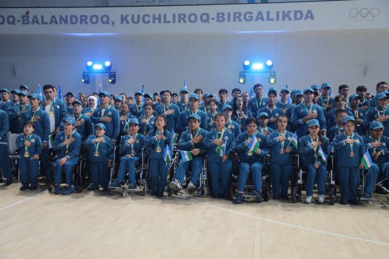 V ёшлар Пара Осиё ўйинлари ғолиб ва совриндорлари тантанали тақдирланди (фото+)