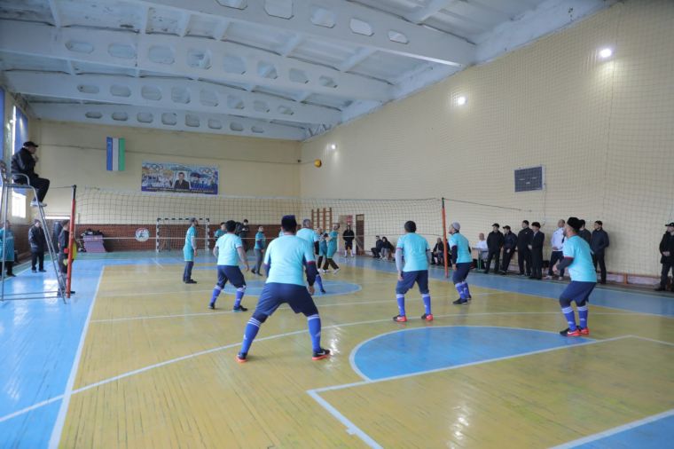 Имом-хатиблар жисмоний фаоллигини оширишга қаратилган спорт тадбирлари