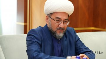МУФТИЙ ҲАЗРАТЛАРИ ШАЙХ АЙМАН СУВАЙД БИЛАН УЧРАШУВ ЎТКАЗДИЛАР
