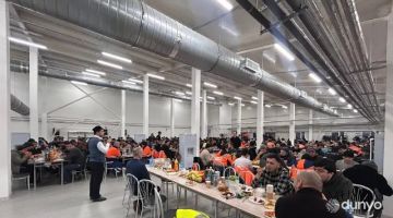 Соотечественники собрались на ифтар в Ленинградской области 