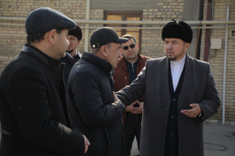 Диний идора раҳбарлари амалий ташриф билан Бухоро вилоятида бўлишди