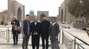 Ulamolar Samarqand ziyoratida (Fotolavha)