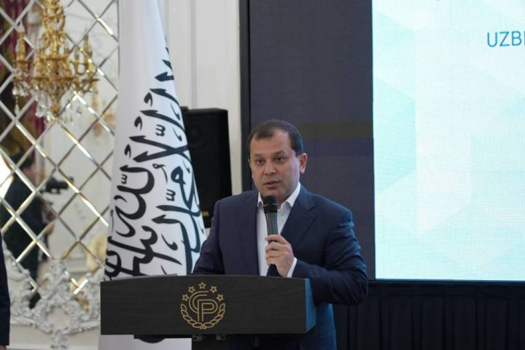 لقاء رجال الأعمال الأوزبك والأفغان في العاصمة مدينة طشقند