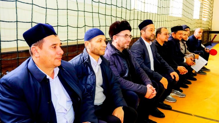 Бухоро вилоятида имом-хатиб ва имом ноиблар ўртасида стол тенниси мусобақаси ўтказилди