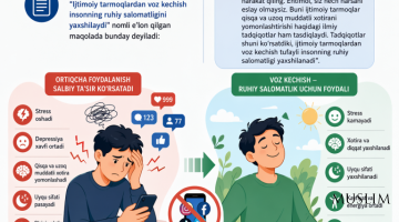 Телефон ва ижтимоий тармоқ: стресс ва депрессия