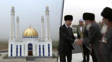 В «культурной столице тюркского мира» открыли крупную мечеть