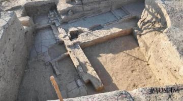 Археологи обнаружили остатки древней мечети VIII века в Отыраре 