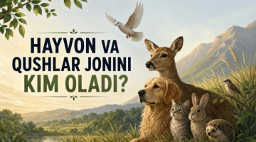 Ҳайвон ва қушлар жонини ким олади?