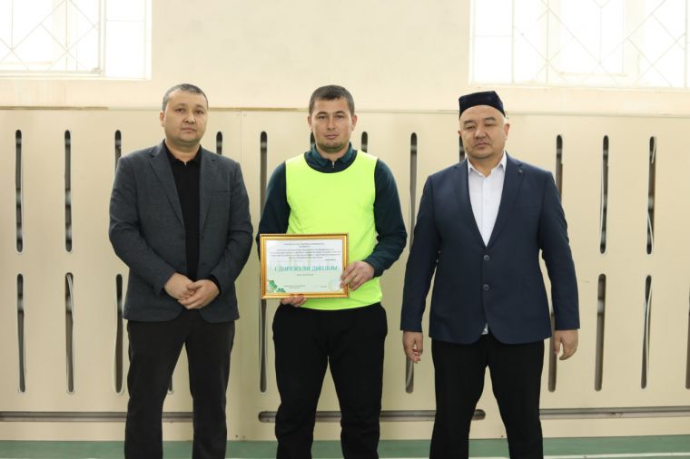 Имом-хатиб ва имом-ноиблар ўртасида спорт мусобақалари ўтказилди