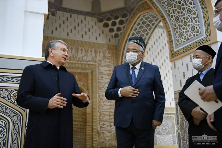 Президент Сурхондарёга келди
