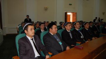 Conference at Mir Arab Higher Madrasah.