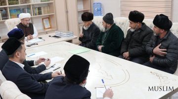 Хазрат муфтий провел выездной прием в мечети Ферганы