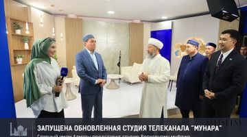Запущена обновленная студия телеканала “Мунара”
