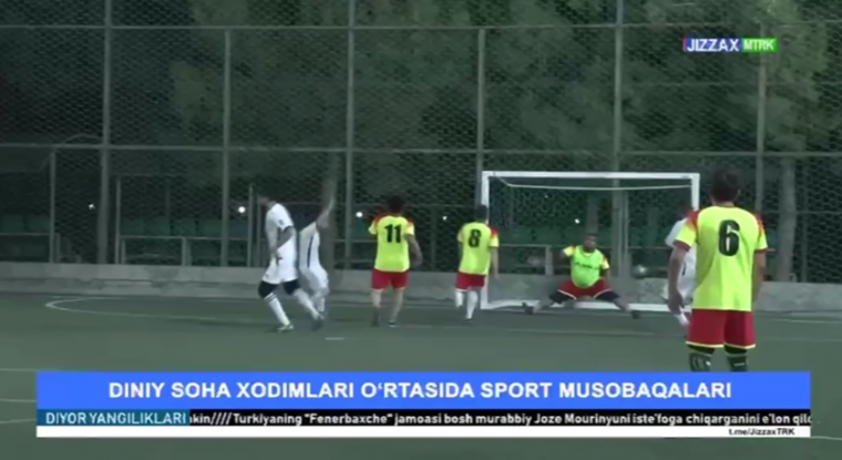 Sirdaryo imomlari o‘rtasida sport musobaqasi o‘tkazildi (video)