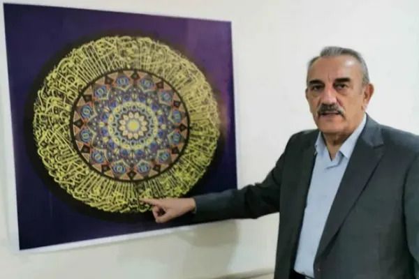 Таляват Аль-Миншави как источник вдохновения для иракского каллиграфа 