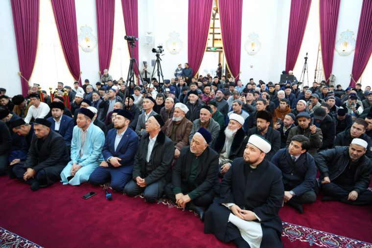 Жиззахда қайта бунёд этилган масжид фойдаланишга топширилди