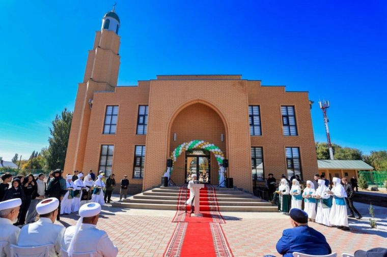 В Жетысу открылась новая мечеть на 800 человек 