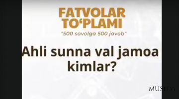 Ahli sunna val jamoa kimlar?