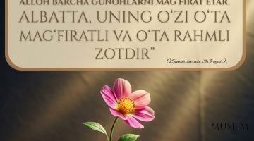Allohning rahmatidan noumid bo‘lmang!