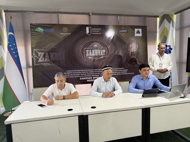 Bugun Sirdaryoda imomlar o‘rtasida “Zakovat” turniri o‘tkazildi