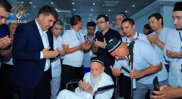 وصلت الدفعات الأولى من الحجاج من نمنكان إلى بلادنا
