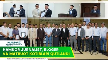 HAMKOR JURNALIST, BLOGЕR VA MATBUOT KOTIBLARI QUTLANDI