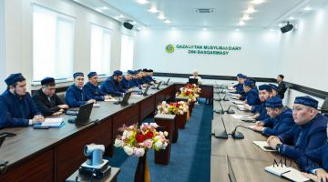 Верховный муфтий заслушал итоговый отчет священного месяца Рамазан