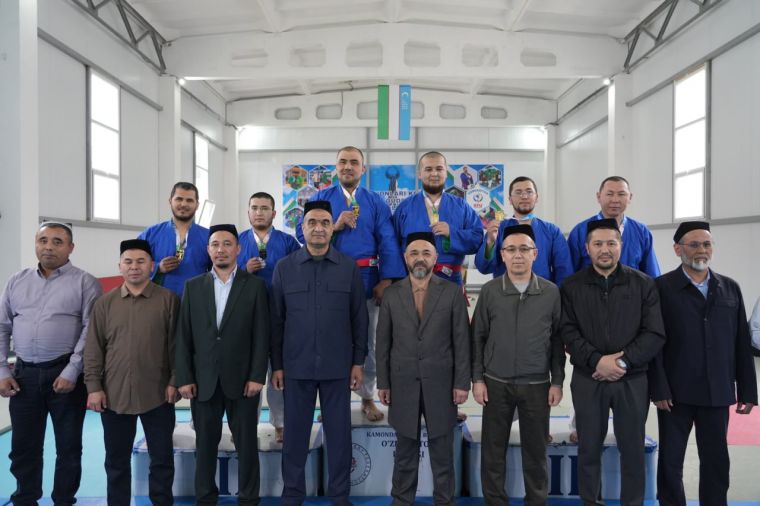 Диний соҳа ходимлари иштирокида кураш мусобақаси ўтказилди