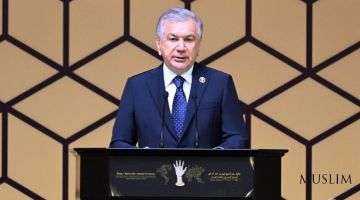 كلمة فخامة الرئيس شوكت ميرضيائيف رئيس جمهورية أوزبكستان في حفل تسليم الجائزة الدولية 