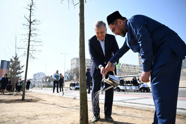 Bektemir tumanida yana bir bog‘ paydo bo‘ldi