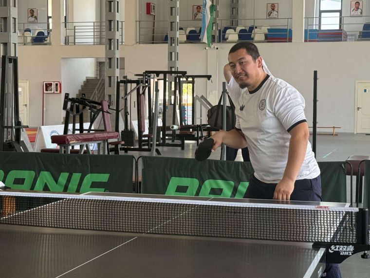 Sirdaryoda imom-xatiblar o‘rtasida stol tennisi turniri o‘tkazildi