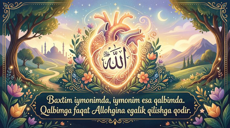 Yo‘llarning eng yaxshisi Alloh tomon yurilgan yo‘ldir