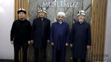 Муфтий хазрат принял председателя Совета улемов Кыргызстана