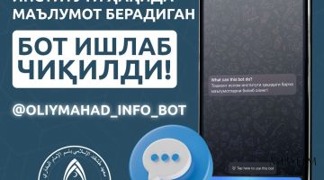 Тошкент Ислом институтининг инфоботи ишлаб чиқилди
